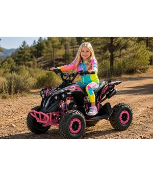 MINI QUAD ELÉCTRICO I-GOLI 1200w 36v I-RHZ - INDA3011-GOLI-ROSA-RHM